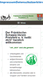 Mobile Screenshot of fsv-pretzfeld.de
